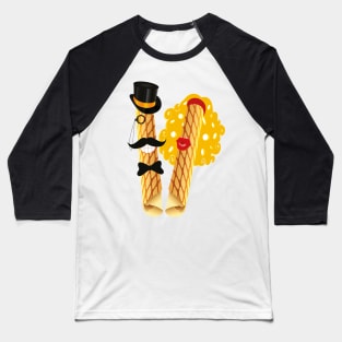 Waffle tubes character Baseball T-Shirt